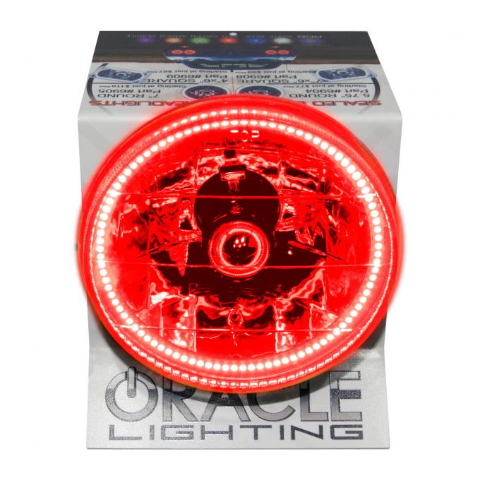 Oracle Lighting 5.75 Sealed Beam Powered Display, Red 8066-003