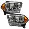 Oracle Lighting SMD Pre-Assembled Headlights, Halogen, Chrome Bezel, Green 7101-004