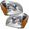 Oracle Lighting SMD Pre-Assembled Headlights, Chrome Bezel, ColorSHIFT, Simple 7157-504