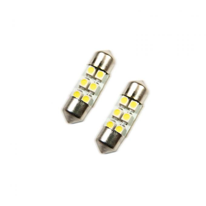 Oracle Lighting 31mm 6 LED SMD Festoon Bulbs, Cool White, Pair 5201-001