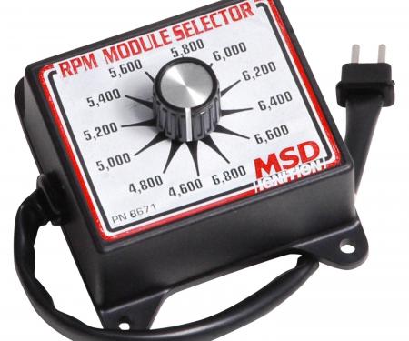 MSD RPM Module Selector, 4.6K-6.8K 8671