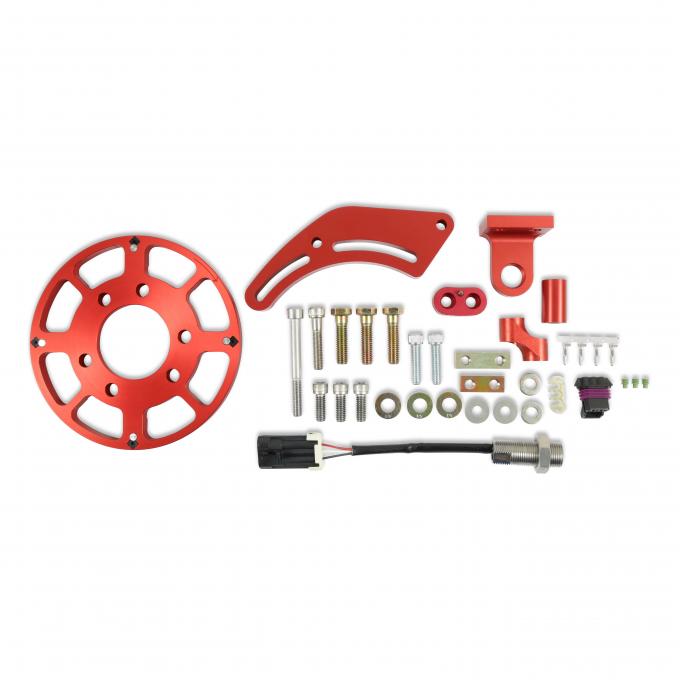 MSD Crank Trigger Kit, Flying Magnet, Hall-Effect, LS Gen III/IV, 6.56 In. 8618