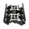 Holley EFI Holley LS EFI Manifold, 2x4 Dual Plane LS3/L92, Black 300-134BK