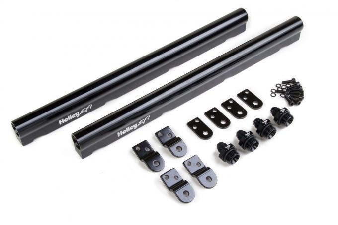 Holley EFI LS Hi-Flow Fuel Rails, Fits LS1, LS2, LS3, LS6 & L99 Factory Intakes 534-209