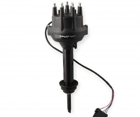 Holley EFI Dual Sync Chrysler Wedge Distributor, Black 565-203BK