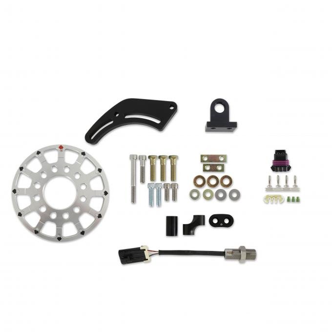 Holley EFI 6.56-Inch 12-1X Crank Trigger Kit, LS, Hall Effect 556-176