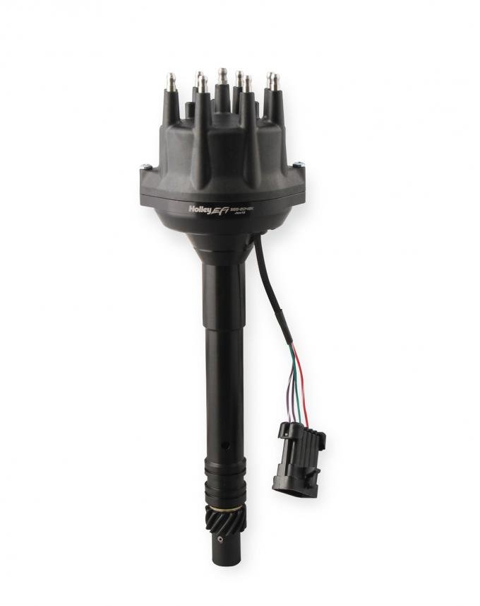 Holley EFI Dual Sync BBC Tall Deck Distributor, Black 565-204BK