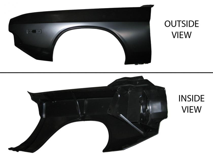 Challenger Front Fender, Left, 1972-1974