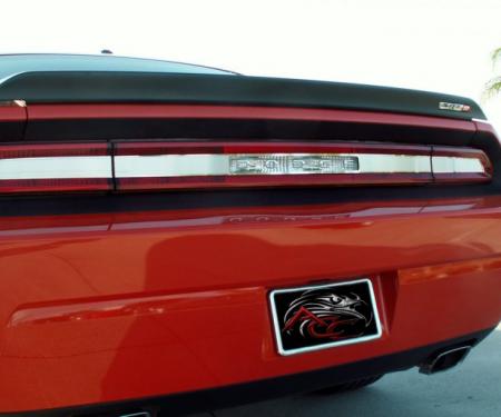 American Car Craft 2008-2014 Dodge Challenger Taillight Insert Trim Plate Satin 152006