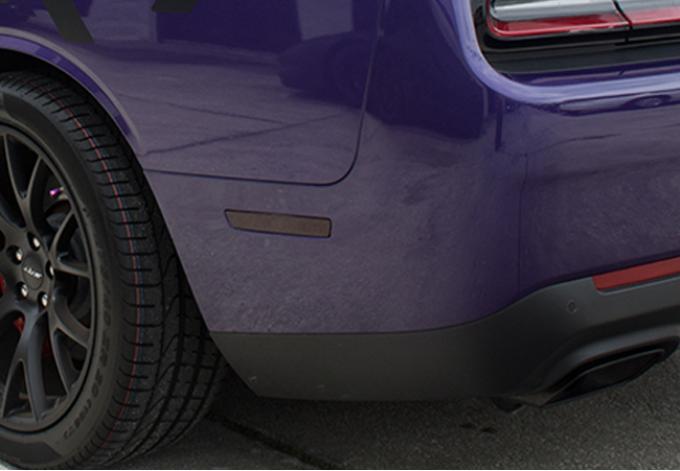 American Car Craft 2015-2017 Dodge Challenger Side Marker Tint/Blackout Kit 4pc 152038