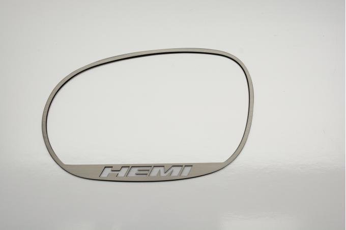 American Car Craft 2008-2019 Dodge Challenger Side View Mirrors "HEMI" Style 2pc Satin 152029