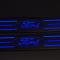 2010-2014 Ford Raptor/F150 - Door Sills Illuminated "Ford" Oval Style 2Pc - Polished Stainless 771038