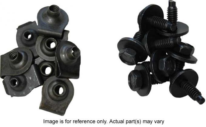 Southwest Repro Front Valance Bolt Kit, 72-74 E-Body A-270805