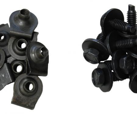 Southwest Repro Front Valance Bolt Kit, 70-71 E-Body A-270802