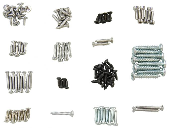 Southwest Repro Interior Trim Screw Set, 67-69 Dart 2DR A-271036