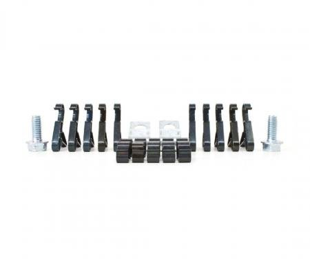 Right Stuff 70 Mopar B-Body 3/8 x 5/16 x 1/4,24-Piece Fuel Line Clip Set (CA Emmisions Only) BCS013