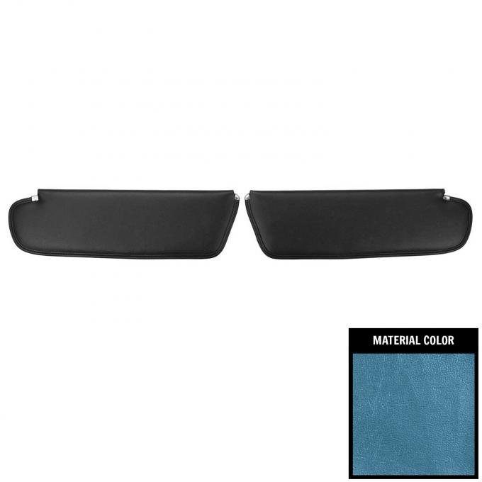 PUI Interiors 1972-73 Dodge Challenger Coach Bright Blue Visor SVKC2723C