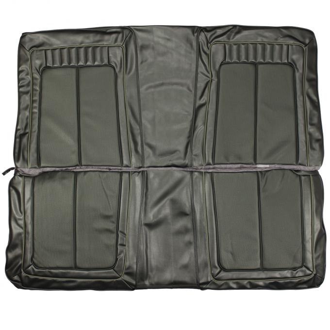 PUI Interiors 1970 Plymouth Roadrunner/Satellite/GTX Hardtop Dark Green Rear Seat Cover 70KSR803C