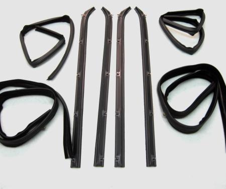 Fairchild Industries Belt Weatherstrip--Window Channel Kit, Front Upper & Division Bar Inner & Outer Driver Side & Passenger Side KD1002A