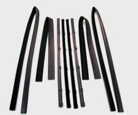 Fairchild Industries Belt Weatherstrip--Window Channel Kit, Front or Rear Upper & Division Bar Inner & Outer Driver Side & Passenger Side KD1013