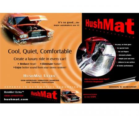 Hushmat Ultra Insulation, Trunk, For Chevelle, 1973-1977