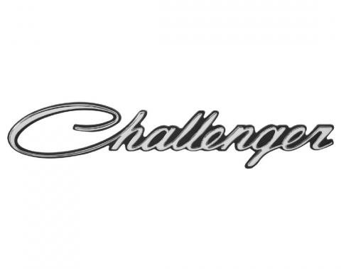 Trim Parts 70 Challenger Front Fender Emblem Script, Each MP6060