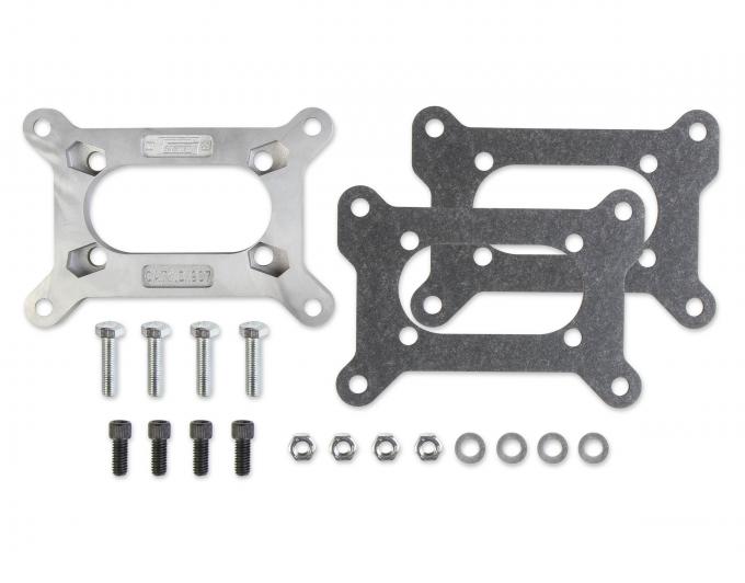 Mr. Gasket Carburetor Adapter Kit, Large Holley 2-Barrel to Small Rochester 4-Bolt, 2-Barrel 1937MRG