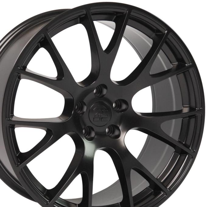 OE Replica Wheels DG69 - 22" Replica Wheel DG69 Fits Dodge RAM Hellcat Rim 22x10 Black Wheel DG69-22100-5550-25B1