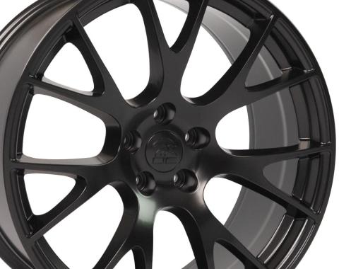 OE Replica Wheels DG69 - 22" Replica Wheel DG69 Fits Dodge RAM Hellcat Rim 22x10 Black Wheel DG69-22100-5550-25B1