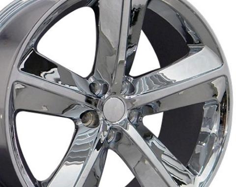 OE Replica Wheels DG05 - 20" Replica Wheel DG05 Fits Dodge Charger SRT Rim 20x9 Chrome Wheel DG05-20090-5115-20C