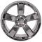 OE Replica Wheels DG04 - 20" Replica Wheel DG04 Fits Dodge Charger SRT Rim 20x9 Chrome Wheel DG04-20090-5115-20C