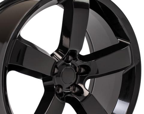 OE Replica Wheels DG04 - 20" Replica Wheel DG04 Fits Dodge Charger SRT Rim 20x9 Black Wheel DG04-20090-5115-20B