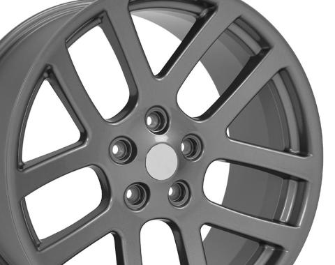 OE Replica Wheels DG51 - 22" Replica Wheel DG51 Fits Dodge RAM Rim 22x10 Gunmetal Wheel DG51-22100-5550-25G