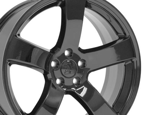 OE Replica Wheels DG12 - 20" Replica Wheel DG12 Fits Dodge Charger SRT Rim 20x8 Black Wheel DG12-20080-5115-24B