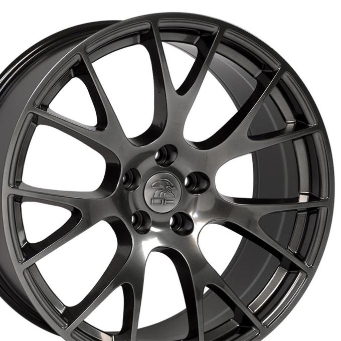 OE Replica Wheels DG69 - 22" Replica Wheel DG69 Fits Dodge RAM Hellcat Rim 22x10 Hyper Wheel DG69-22100-5550-25HB