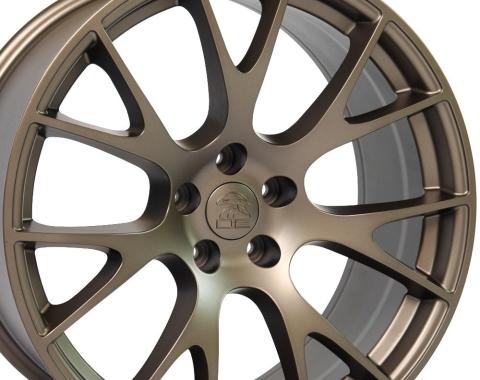 OE Replica Wheels DG69 - 22" Replica Wheel DG69 Fits Dodge RAM Hellcat Rim 22x10 Bronze Wheel DG69-22100-5550-25BR