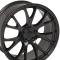 OE Replica Wheels DG69 - 22" Replica Wheel DG69 Fits Dodge RAM Hellcat Rim 22x10 Black Wheel DG69-22100-5550-25B1