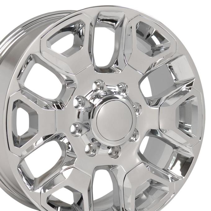 OE Replica Wheels DG66 - 20" Replica Wheel DG66 Fits Dodge RAM 2500-3500 20x8 Chrome Wheel DG66-20080-8165-54C-ic