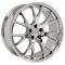 OE Replica Wheels DG69 - 22" Replica Wheel DG69 Fits Dodge RAM Hellcat Rim 22x10 Chrome Wheel DG69-22100-5550-25C