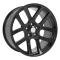 OE Replica Wheels DG51 - 22" Replica Wheel DG51 Fits Dodge RAM Rim 22x10 Black Wheel DG51-22100-5550-25B