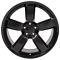 OE Replica Wheels DG04 - 20" Replica Wheel DG04 Fits Dodge Charger SRT Rim 20x9 Black Wheel DG04-20090-5115-20B