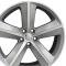 OE Replica Wheels DG05 - 20" Replica Wheel DG05 Fits Dodge Charger SRT Rim 20x9 Silver Wheel DG05-20090-5115-20MS