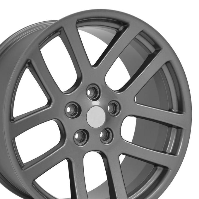 OE Replica Wheels DG51 - 22" Replica Wheel DG51 Fits Dodge RAM Rim 22x10 Gunmetal Wheel DG51-22100-5550-25G