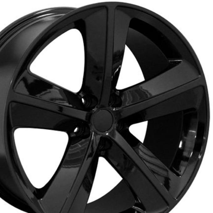 OE Replica Wheels DG05 - 20" Replica Wheel DG05 Fits Dodge Charger SRT Rim 20x9 Black Wheel DG05-20090-5115-20B