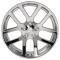 OE Replica Wheels DG51 - 22" Replica Wheel DG51 Fits Dodge RAM Rim 22x10 Chrome Wheel DG51-22100-5550-25C