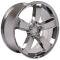 OE Replica Wheels DG04 - 20" Replica Wheel DG04 Fits Dodge Charger SRT Rim 20x9 Chrome Wheel DG04-20090-5115-20C