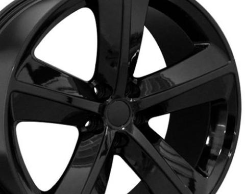 OE Replica Wheels DG05 - 20" Replica Wheel DG05 Fits Dodge Charger SRT Rim 20x9 Black Wheel DG05-20090-5115-20B