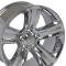 OE Replica Wheels DG65 - 20" Replica Wheel DG65 Fits Dodge RAM Rim 20x9 Chrome Wheel DG65-20090-5550-19C