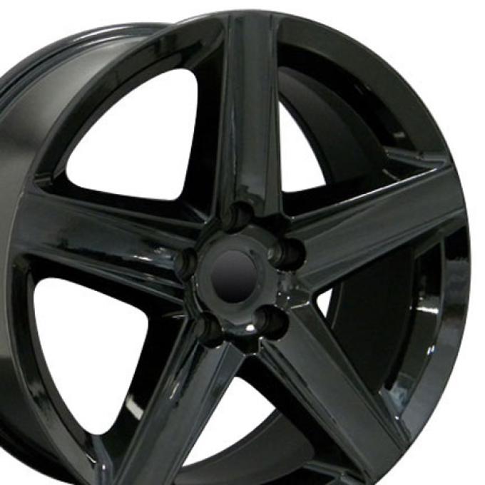 OE Replica Wheels JP06 - 20" Replica Wheel JP06 Fits Jeep Grand Cherokee Rim 20x9 Black Wheel JP06-20090-5500-34B