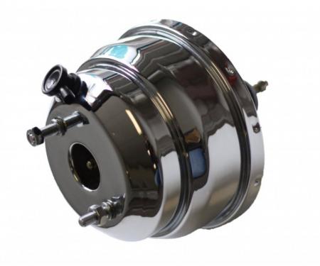 Leed Brakes 8 inch dual power brake booster (Chrome) PB09